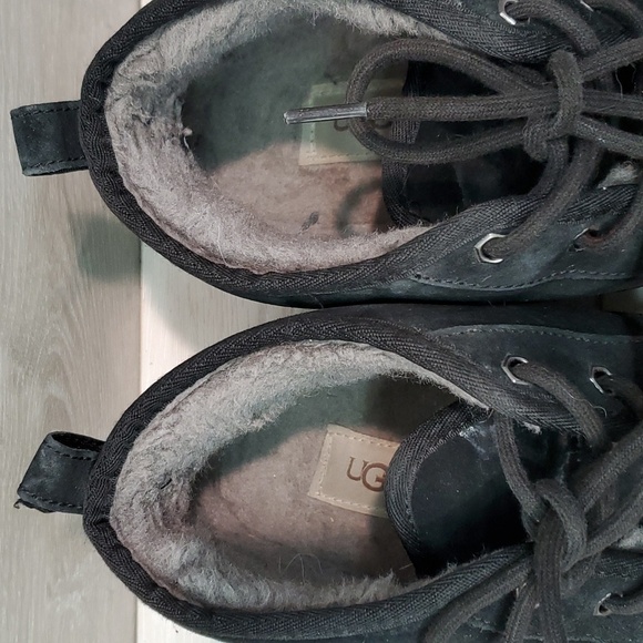 Ugg Australia Mens Neumel 3236 Ankle Leather Sheepskin Chukka Boots shoes - Picture 6 of 13